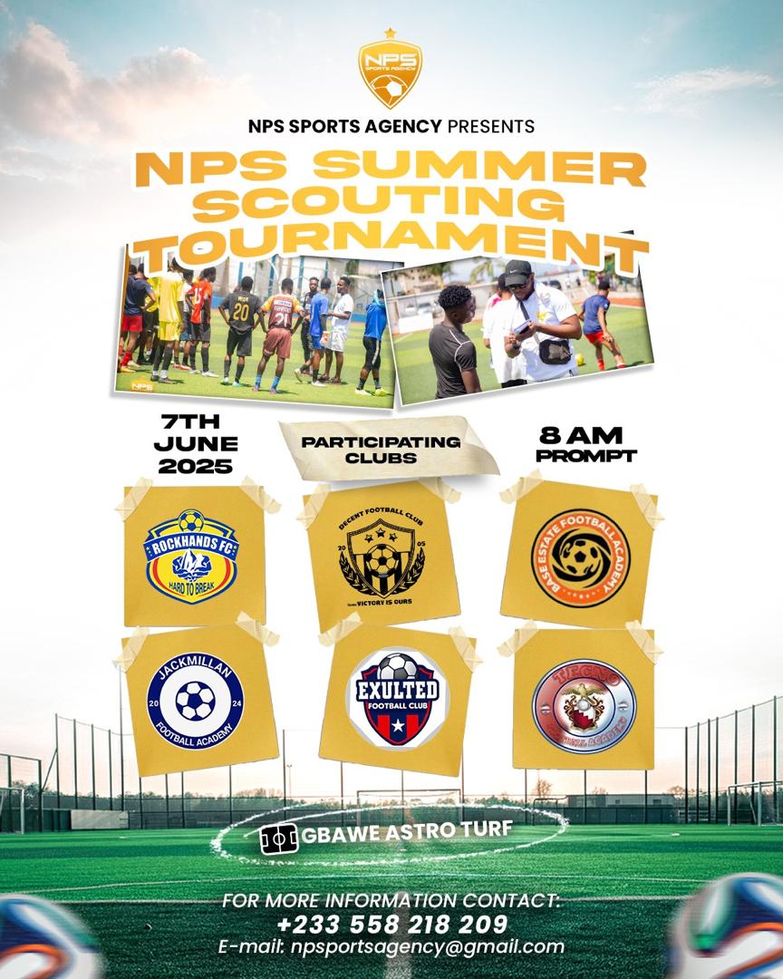 NPS SPORTS PRESENTS SUMMER SCOUTING TOURNAMENT